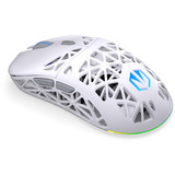 ENDORFY LIV Plus Wireless Onyx White gaming muis Wit, 26.000 DPI, ARGB, USB-C / 2.4 GHz / Bluetooth