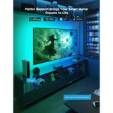 Govee AI Sync Box 2 ledstrip Zwart, 2,4GHz wifi, Bluetooth, voor 75 - 85 inch tv's