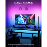 Govee H6047 RGBIC WIFI Gaming Light bars met smart controller sfeerverlichting RGBIC, Wifi