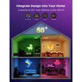 Govee Smart Mini Panel Lights Expansion Kit (16pack) verlichting Uitbreiding