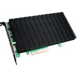HighPoint SSD6204A 4x M.2 interface kaart 