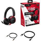 HyperX HyperX Cloud Mini - Wireless  over-ear gaming headset Zwart, Bluetooth 5.3 | Pc, Xbox, Nintendo Switch, Steam Deck, PlayStation 4, PlayStation 5, mobiele telefoon, Chromebook