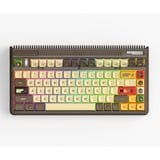 Iqunix OG80 Happy Ape Wireless Mechanical Keyboard Zwart, US lay-out (QWERTY), TTC Holy Panda, 80% (TKL)	, RGB leds, Hot-swappable, PBT, 2.4GHz | Bluetooth 5.1 | USB-C