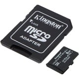 Kingston Industrial microSDHC 8GB geheugenkaart Zwart, Incl. SD adapter, Klasse 10, UHS-I, U3, V30, A1