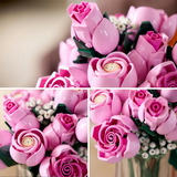 LEGO Botanicals - Roze rozenboeket Constructiespeelgoed 10374