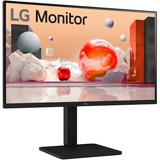 LG 27BA550-B 27" monitor Zwart, VGA, HDMI, DisplayPort, Sound