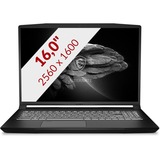 MSI Creator M16 A11UC-855NL, 16" Laptop Zwart, 512 GB SSD, RTX 3050, Wifi 6, Windows 10 Home