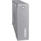 Medion Mini S06 MD35370 pc-systeem Zilver | Core i5-1335U | Iris Xe Graphics | 16 GB | 512 GB SSD