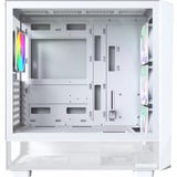 Montech X5 midi tower behuizing Wit | 2x USB-A | 1x USB-C | Tempered Glass