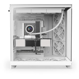 NZXT NZXT H9 Flow (2025) All White midi tower behuizing Wit (mat) | 2x USB-A | 1x USB-C | Window