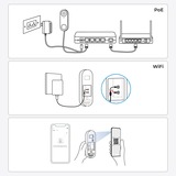 Reolink Smart 2K+ Wired wifi video deurbel met gong Zwart