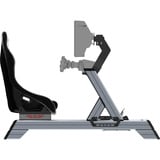 Res-Tech Smart Cockpit + GT Seat racing simulator Zwart/grijs