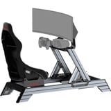 Res-Tech Smart Cockpit + GT Seat racing simulator Zwart/grijs
