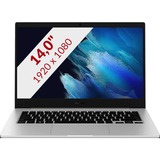 SAMSUNG Galaxy Book GO LTE (NP345XLA-KB2NL) 14" laptop Zilver | Qualcomm Snapdragon 7c Gen 2 | Adreno 618 | 4 GB | 128 GB eUFS