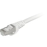 Sharkoon Netwerkkabel SFTP, RJ-45 met Cat.7a Wit, 10 meter, Ruwe kabel