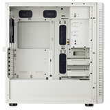 SilverStone FLP02 midi tower behuizing Wit | 2x USB-A | 1x USB-C