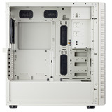 SilverStone FLP02 midi tower behuizing Wit | 2x USB-A | 1x USB-C