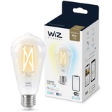 WiZ Filament doorzichtig ST64 E27 led-lamp Wifi + Bluetooth protocol