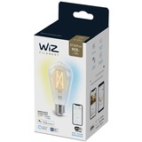 WiZ Filament doorzichtig ST64 E27 ledlamp Wifi + Bluetooth protocol