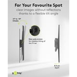 goobay TV Wall Mount TILT 43 - 100 inch (109 - 254 cm), max. 75 kg wandmontage  Zwart