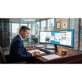 iiyama ProLite XCB4994DQSU-B1 49" Curved UltraWide monitor Zwart (mat), 2x HDMI, 2x DisplayPort, USB-C, Audio, 120 Hz