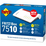 AVM FRITZ!Box 7510 Edition International router Rood