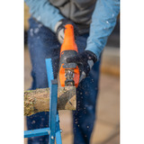 BLACK+DECKER BLCR78N-XJ 18V Reciprozaag Zwart/oranje, Accu en oplader niet inbegrepen