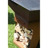 Barbecook Nestor Original cortenstaal houtbarbecue 