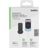 Belkin BoostCharge Pro - Snelle draadloze lader voor Apple Watch + 10.000 mAh - 20 W powerbank Zwart, MagSafe, USB-C