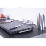 Brennenstuhl Estilo Hoekstekkerdoos 4-voudig stekkerdoos Wit/roestvrij staal, 2x USB