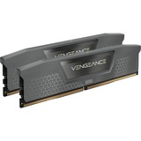 Corsair 64 GB DDR5-6000 Kit werkgeheugen Zwart, CMK64GX5M2B6000C40, Vengeance, XMP