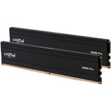 Crucial 48 GB DDR5-5600 (2x 24 GB) Dual-Kit werkgeheugen Zwart, PRO, CP2K24G56C46U5, XMP 3.0