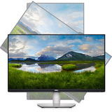 Dell S2721QSA 27" 4K UHD monitor Zilver/zwart, HDMI, DisplayPort, Audio, AMD Free-Sync