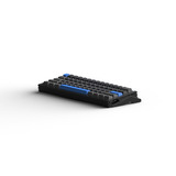 Iqunix EZ60 Magnetic Switch Gaming HE Keyboard, gaming toetsenbord Zwart/blauw, US lay-out, US-International, Gateron Magnetic Jade Pro, 60%, RGB, Double Shot PBT Keycaps