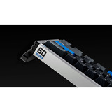 Iqunix EZ60 Magnetic Switch Gaming HE Keyboard, gaming toetsenbord Zwart/blauw, US lay-out, US-International, Gateron Magnetic Jade Pro, 60%, RGB, Double Shot PBT Keycaps