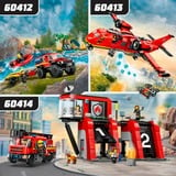 LEGO City - 4x4 brandweerauto met reddingsboot Constructiespeelgoed 60412