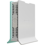 MikroTik hAP ax lite (L41G-2AXD) access point Wit/groen, Qualcomm IPQ-5010 CPU, WiFi 6