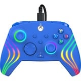 PDP Wired Controller - Afterglow Wave Blauw, Xbox Series X|S, Xbox One, PC