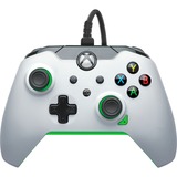 PDP Wired Controller - Neon White Wit/groen, Xbox Series X|S, Xbox One, PC