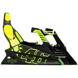 Res-Tech GT Cockpit VR/46 Limited Edition racing simulator Zwart/neongroen