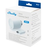 Shelly BLU TRV + Blue Gateway Gen3 thermostaat Wit, Bluetooth