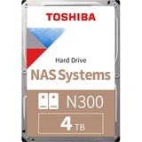 Toshiba N300 4 TB harde schijf SATA 6 Gb/s, Bulk