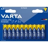 VARTA Longlife Power AA (LR06) batterij 10 stuks