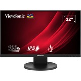 ViewSonic VG2208A 22" monitor Zwart, 1x HDMI, 1x DisplayPort, USB-C, USB-A, sound, 100 Hz