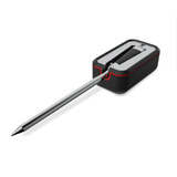 Weber Slimme draadloze temperatuursensor en oplader thermometer Zwart