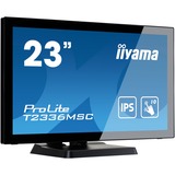 iiyama Iiya 23 T T2336MSC-B3 23" Touchscreen-Monitor Zwart