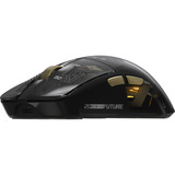 ASUS ROG Harpe II Extreme Edition 20 Gaming Mouse Zwart/goud, 65.000 dpi, USB / Bluetooth 5.1 / 2.4GHz