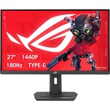 ASUS ROG Strix XG27UCS 27" 4K Ultra HD gaming monitor Zwart, 1x DisplayPort, 1x HDMI, 1x USB-C, 160 Hz