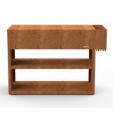 Barbecook Nestor Buddy uit cortenstaal tafel 
