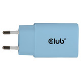 Club 3D 2-Pack USB C Charger 30 Watt Blauw